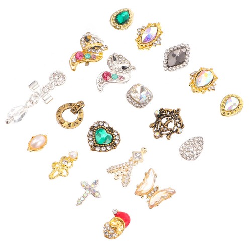 50pz strass unghie - strass, colori