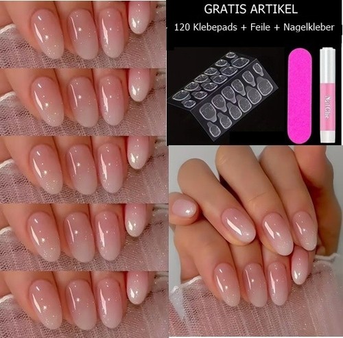 120 pezzi unghie artificiali - pezzi,