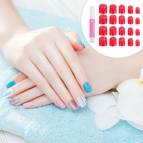 Pezzi unghie finte decorate - finte,