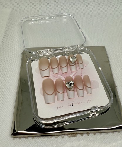 Press nails francese - press, nails: